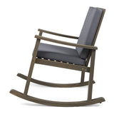 Christopher Knight Home® - Noble House - Candel Outdoor Acacia Wood Rocking Chair