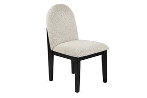 English Elm Traditional 7-Piece Dining Set With Trestle Table & 6 Plush Chairs - Expanding Butterfly Leaf Design B011S01803-GIGA