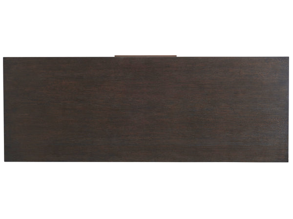 Lexington Barclay Butera Bridgewater Elegant Single Dresser In Rich Dark Mocha With Artisan Bronze Hardware And 4 Drawers Canyon  930-221