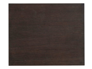 Lexington Barclay Butera City Creek Night Table - Elegant Quartered White Oak Design With Glass Shelf And Stylish Storage Canyon  930-622