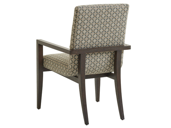 Lexington Barclay Butera Glenwild Upholstered Arm Chair - Elegant Design With Quartered White Oak And Luxurious Comfort Canyon  930-883-41
