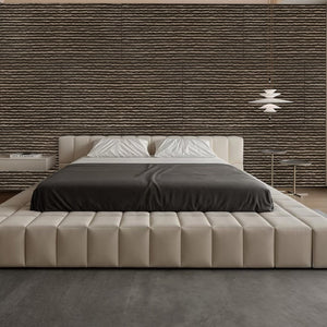 English Elm 3d Faux Stone Pu Wall Panels Set Lightweight Flame Resistant Architectural Accent W347P419659