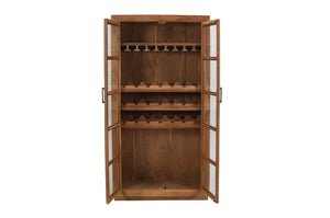 Moti Fernious Tall Wine Cabinet in Natural 93120001