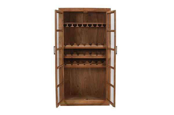 Moti Fernious Tall Wine Cabinet in Natural 93120001
