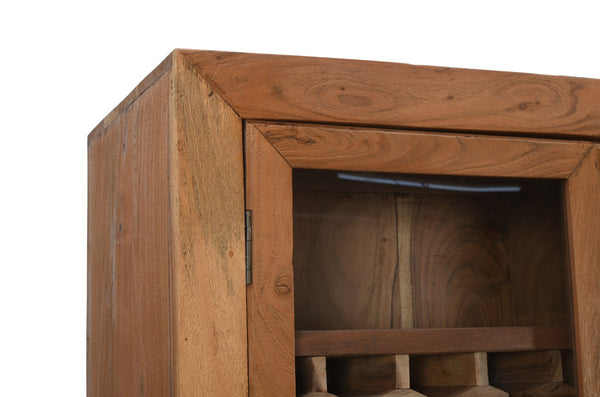 Moti Fernious Tall Wine Cabinet in Natural 93120001