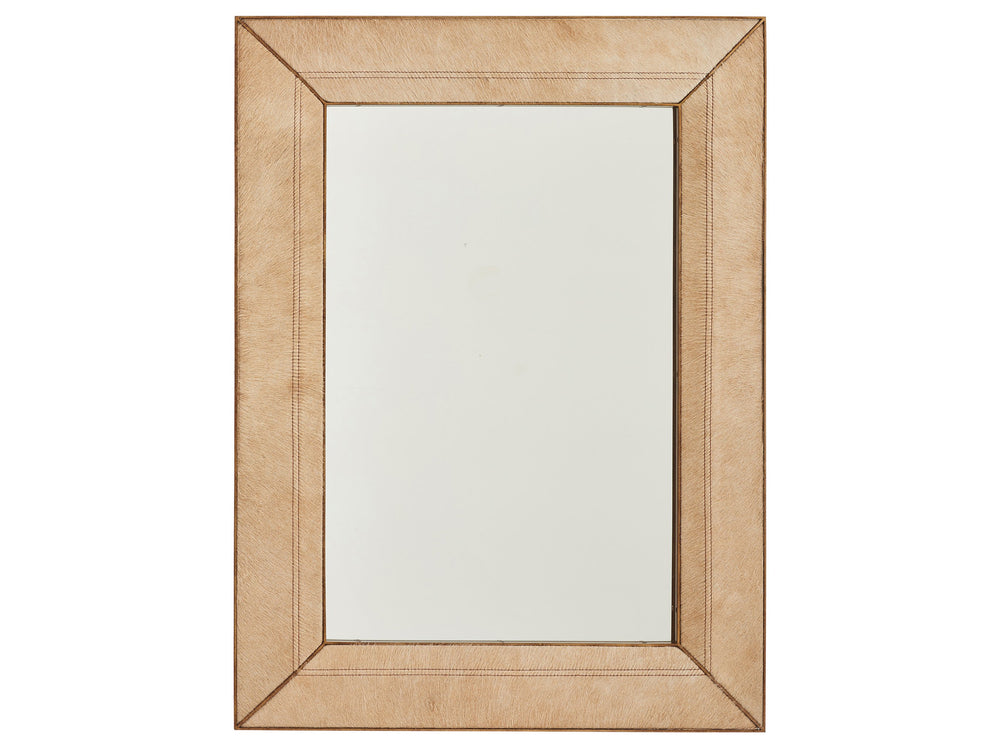 Lexington Barclay Butera Asilomar Rectangular Mirror - Elegant Saddle-stitched Frame With Unique Leather Patterns For Any Room Monterey  931-205