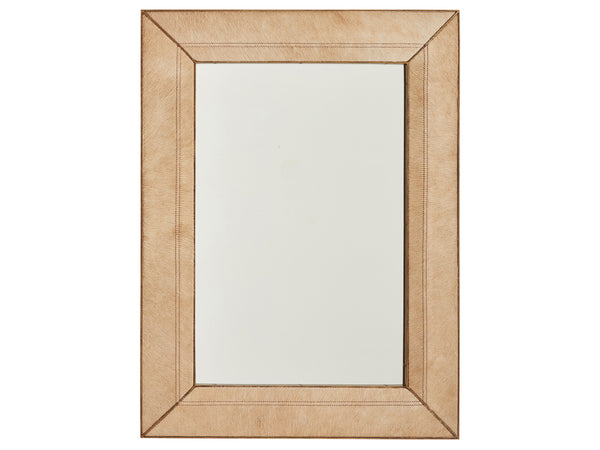 Lexington Barclay Butera Asilomar Rectangular Mirror - Elegant Saddle-stitched Frame With Unique Leather Patterns For Any Room Monterey  931-205
