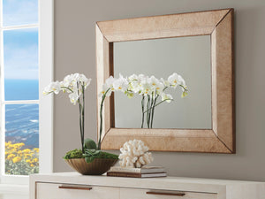 Lexington Barclay Butera Asilomar Rectangular Mirror - Elegant Saddle-stitched Frame With Unique Leather Patterns For Any Room Monterey  931-205