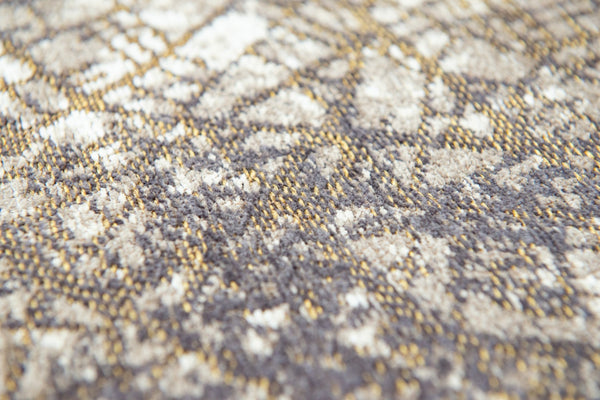 Louis de Pootere Cities Paris 100% PET Poly Mechanically Woven Jacquard Flatweave Abstract Rug Space Trip 7'10"