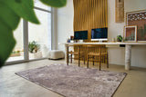 Louis de Pootere Cities Paris 100% PET Poly Mechanically Woven Jacquard Flatweave Abstract Rug Space Trip 7'10"