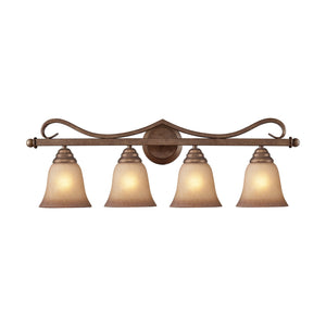 Lawrenceville 31'' Wide 4-Light Vanity Light - Mocha 9323/4 Elk Lighting