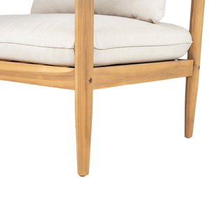 English Elm Christopher Knight Home® - Terassi Outdoor Lounge Chairs Set Of 2 - Durable Acacia Wood With Cushioned Comfort For Relaxation N775P248815T-S2