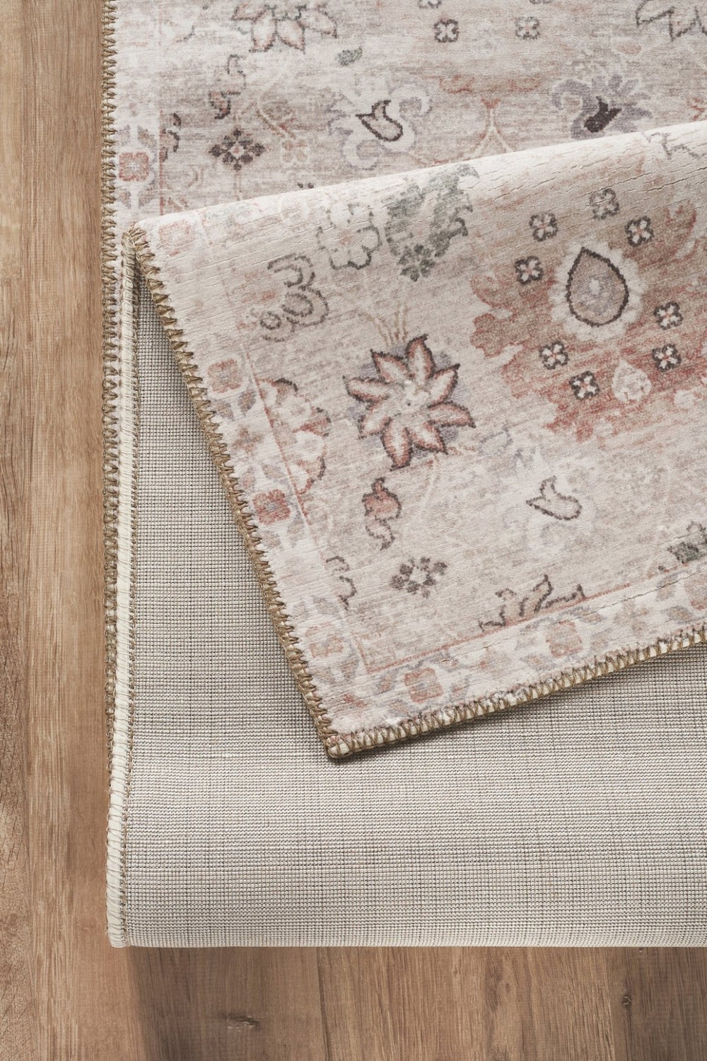 English Elm Majestic Traditional Runner Rug Polyester Pile Jute Backed Hallway Entryway Accent B186P428846