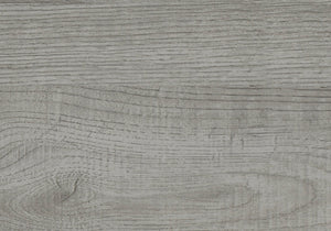 English Elm Accent Console Table: Sleek Grey Laminate & Black Metal, Perfect For Narrow Spaces & Modern Decor B2710P218988