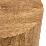 English Elm The Cylindrical Table With Its Patterned Design Can Be Easily Integrated Into A Variety Of Interior Styles, From Coffee Tables To Small Dining Tables, Workbenches Or Makeshift Writing Desks.