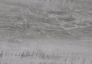 English Elm Table 3-Piece Set with Coffee and End Tables, Industrial Wood-Look, Rounded Safe Edges, Storage Shelves Grey 39 L x 25 W x 5 H B2710P219967