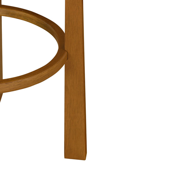 English Elm Christopher Knight Home® - Vera Indoor Wooden Barstool Set Of 4 - Light Walnut Frame, Ivory Upholstery, Modern Comfort & Style N775P333869W-S4