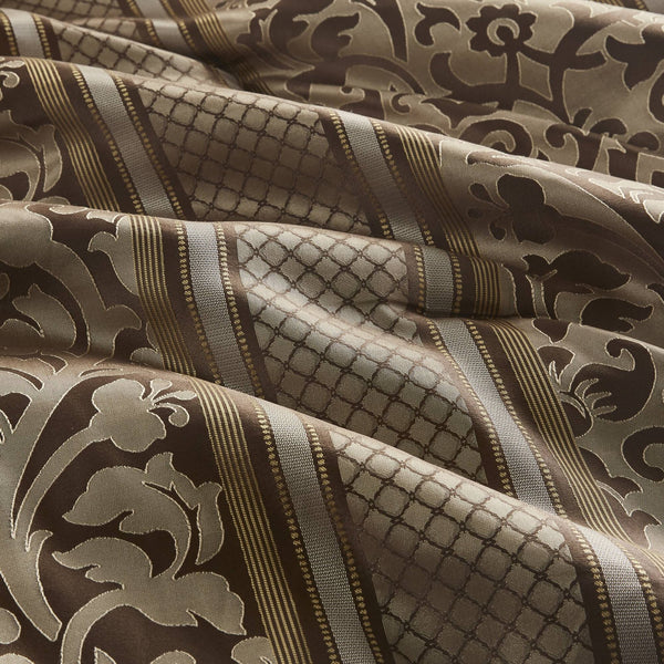 English Elm 6 Piece Jacquard Comforter Set For King/Cal King Beds - Luxurious, Cozy & Easy-Care With Pillows B035P280389