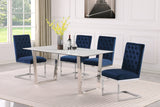 Carlton White Dining Table 934-T Meridian Furniture