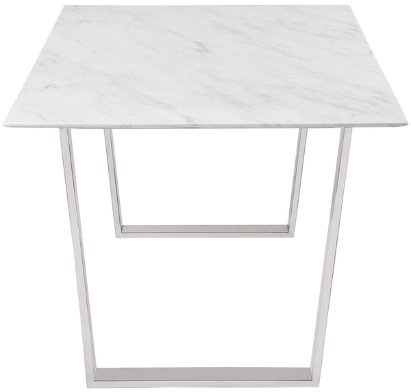 Carlton White Dining Table 934-T Meridian Furniture