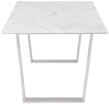 Carlton White Dining Table 934-T Meridian Furniture