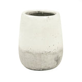Distressed White Vase (9344M A25A) Zentique