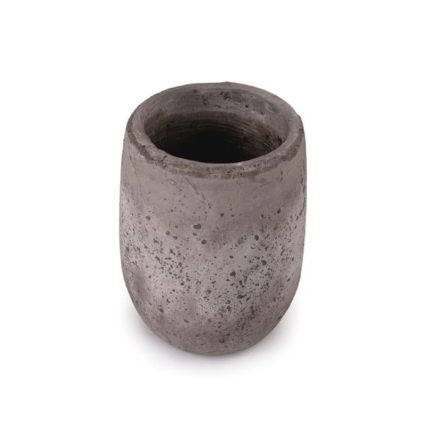 Distressed Grey Wash Vase (9344S A344) Zentique