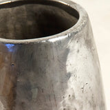 Distressed Metallic Silver Vase (9344S A840) Zentique