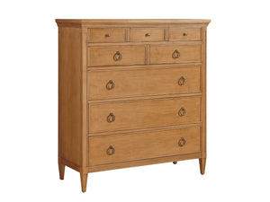Lexington Barclay Butera Heisler Tall Drawer Chest - Elegant Storage Solution With 8 Soft-close Drawers And Timeless Design Table Rock  934-329