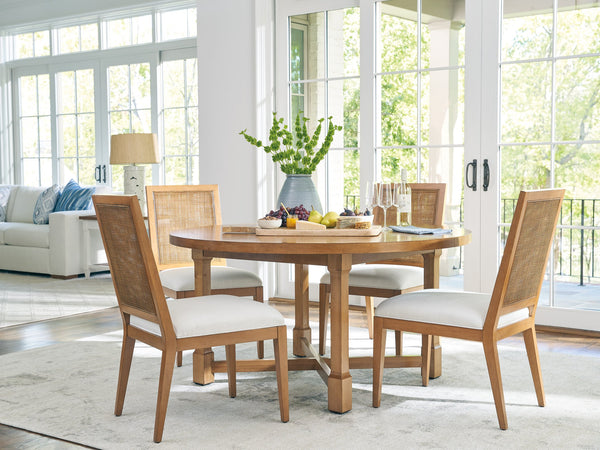 Lexington Barclay Butera Capistrano Dining Table: Timeless Elegance With Extendable Design For Cozy Gatherings And Dining Bliss Table Rock  934-875c