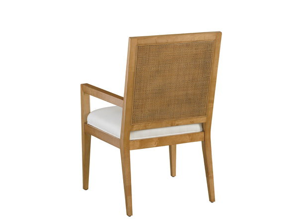 Lexington Barclay Butera Smithcliff Woven Arm Chair - Timeless Elegance With Cozy Comfort And Stain-resistant Performance Fabric Table Rock  934-881-01