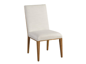 Lexington Barclay Butera Mosaic Upholstered Side Chair - Timeless Comfort Meets Coastal Elegance In Performance Fabric Design Table Rock  934-882-01