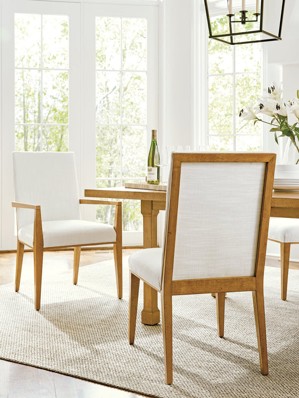 Lexington Barclay Butera Mosaic Cozy Upholstered Arm Chair - Timeless Design Inspired By Laguna Beach's Charm And Comfort Table Rock  934-883-01