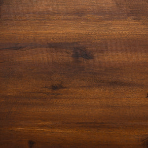 48" Solid Acacia Chevron Outdoor Loveseat Dark Brown OW48VINLSDB Walker Edison