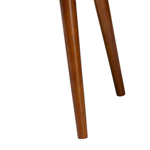 Baxton Studio Baxton Studio Flora II Mid-Century Modern Upholstered Dining Bench with Oak Finished Solid Frame Light Flora2-Light Grey/Medium Oak-Bench