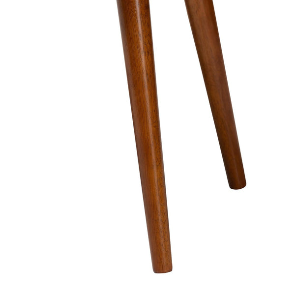 Baxton Studio Baxton Studio Flora II Mid-Century Modern Upholstered Dining Bench with Oak Finished Solid Frame Light Flora2-Light Grey/Medium Oak-Bench