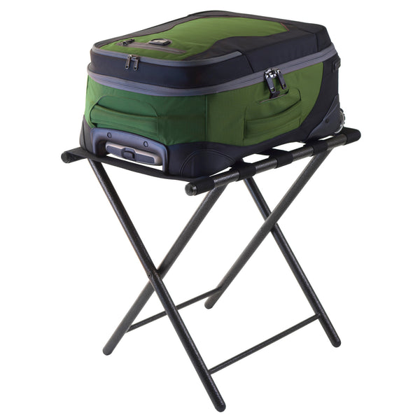 Winsome Wood Tavin Luggage Rack - Antique Bronze Metal Stand With Nylon Straps For Guestroom & Travel Needs Antique Bronze Metal ,Nylon 93522-winsome-wood