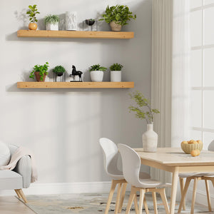 English Elm Fireplace Mantel 72" Diy Floating Wood Shelf - Handcrafted Rustic Design For Custom Home Décor T3210P391504