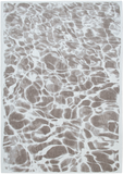 Louis de Pootere Meditation Swim 100% PET Poly Mechanically Woven Jacquard Flatweave Abstract Rug Grit 7'10"
