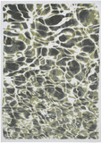Louis de Pootere Meditation Swim 100% PET Poly Mechanically Woven Jacquard Flatweave Abstract Rug River 7'10"