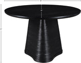 Bernada Black Dining Table 935Black-T Meridian Furniture