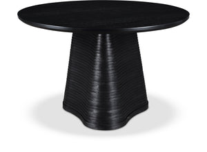 Bernada Black Dining Table 935Black-T Meridian Furniture