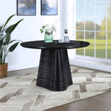 Bernada Black Dining Table 935Black-T Meridian Furniture