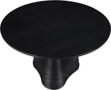 Bernada Black Dining Table 935Black-T Meridian Furniture