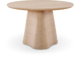 Bernada Natural Dining Table 935Natural-T Meridian Furniture