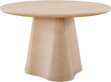 Bernada Natural Dining Table 935Natural-T Meridian Furniture