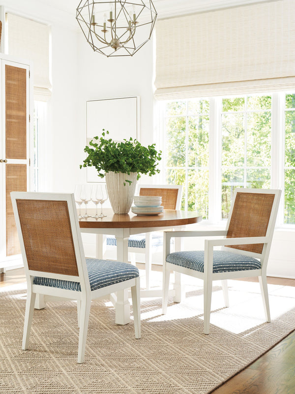 Lexington Barclay Butera Smithcliff Woven Side Chair - Timeless Design With Cozy Comfort And Elegant Cane Back For Any Space Tides  935-880-40