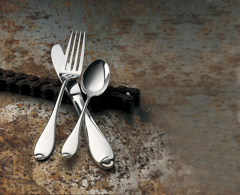 Lenox Studio 5-piece Flatware Set Polished 18/10 Stainless Steel Teardrop Handle Dining 9367510