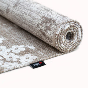 Louis de Poortere Sakura Floral Area Rug Transitional Cherry Blossom Design for Living Room or Bedroom Morning Mist 7'9 x 11'2 120111