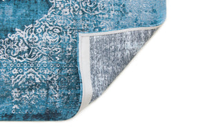 Louis de Pootere Fading World Kirman 100% PET Poly Mechanically Woven Jacquard Flatweave Traditional / Oriental Rug Storm 9'2" x 12'10"